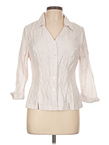 DressBarn 3/4 Sleeve Button-Down Shirt (view 1)