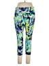 Tek Gear Print Blue Active Pants Size XL - photo 1