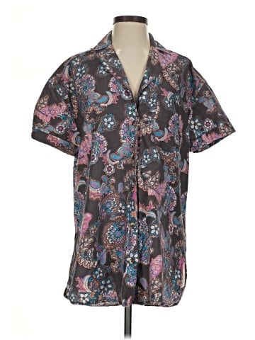 We the Free Short Sleeve Button-Down Shirt (view 1)