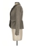 Ann Taylor Tweed Checkered-gingham Chevron-herringbone Houndstooth Plaid Gray Blazer Size 0 (petite) - photo 5