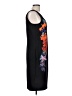 Bold Elements Graphic Black Cocktail Dress Size L - photo 4