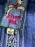 Johnny Was 100% Polyester Blue Short Sleeve Blouse Size 3X - photo 7