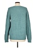 North Style Solid Teal Pullover Sweater Size L - photo 2
