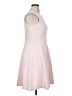 DKNY Solid Pink Cocktail Dress Size 14 - photo 4