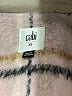 CAbi 100% Polyester Plaid Gray Coat Size XS - photo 6