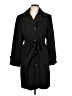 Gallery 100% Polyester Black Trenchcoat Size L - photo 1