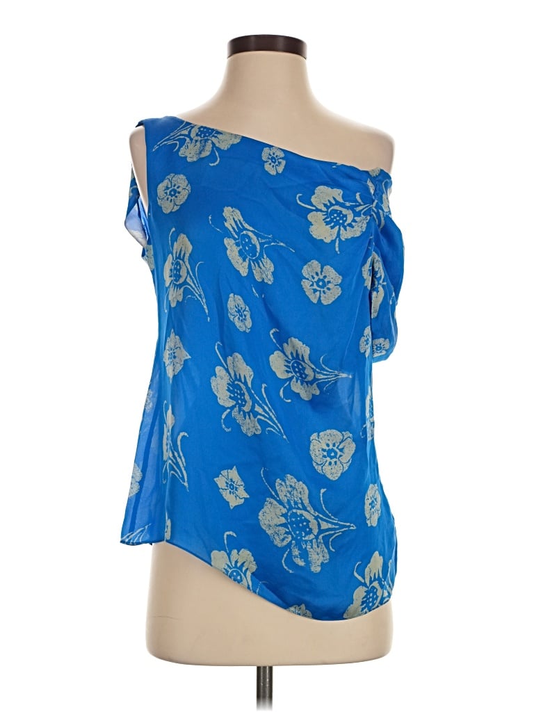 Pre-owned Leifsdottir Sleeveless Blouse In Blue