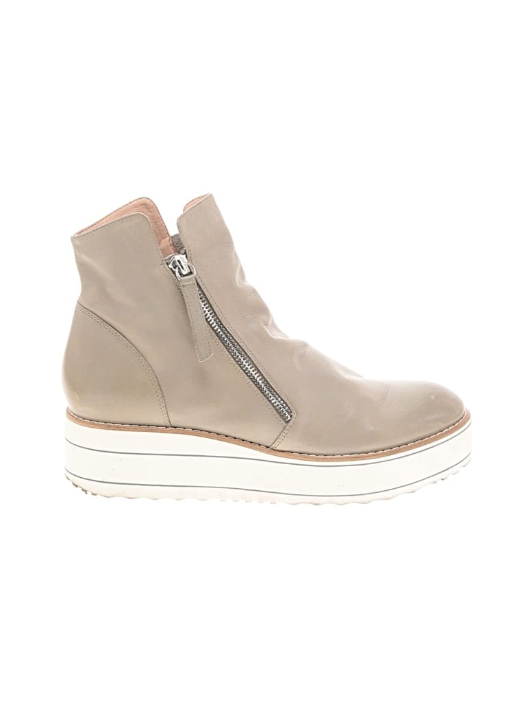 Pre-owned Silent D Ankle Boots In Gray