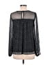Max Studio Black Long Sleeve Blouse Size M - photo 2