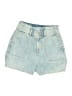 Express Blue Denim Shorts Size XS - photo 1