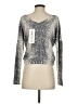 Wildfox Paisley Silver Pullover Sweater Size XS - photo 2