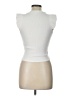 Alya White Sleeveless Top Size L - photo 2