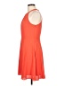 Express 100% Polyester Solid Orange Cocktail Dress Size 12 - photo 5