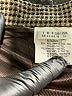 Unbranded Houndstooth Gray Tan Formal Skirt Size 14 - photo 4