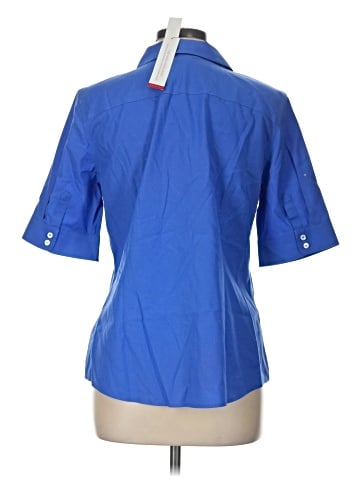 Talbots 3/4 Sleeve Button-Down Shirt (view 2)