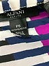 Alfani 100% Polyester Stripes Purple Sleeveless Blouse Size S (petite) - photo 7