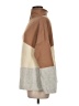 French Connection Color Block Tan Turtleneck Sweater Size M - photo 5