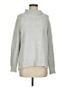 Le Lis Solid Silver Turtleneck Sweater Size S - photo 1