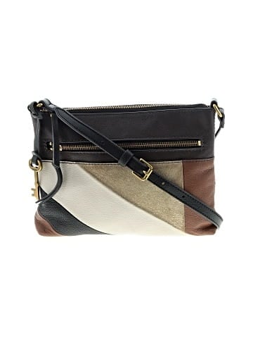 Fossil Leather Crossbody Bag (view 1)