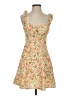Azalea 100% Polyester Floral Orange Cocktail Dress Size S - photo 1