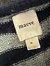 Maeve Stripes Black Pullover Sweater Size M - photo 7
