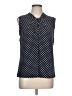 Tommy Hilfiger Polka Dots Blue Sleeveless Blouse Size L - photo 1