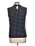 Tommy Hilfiger Polka Dots Blue Sleeveless Blouse Size L - photo 2