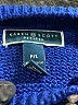Karen Scott 100% Acrylic Blue Pullover Sweater Size L - photo 7