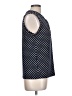 Tommy Hilfiger Polka Dots Blue Sleeveless Blouse Size L - photo 4