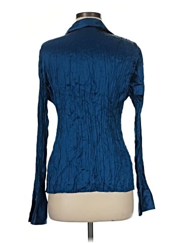 Apt. 9 Long Sleeve Silk Top (view 2)