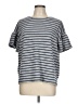 Vineyard Vines Stripes Gray Short Sleeve Top Size L - photo 1