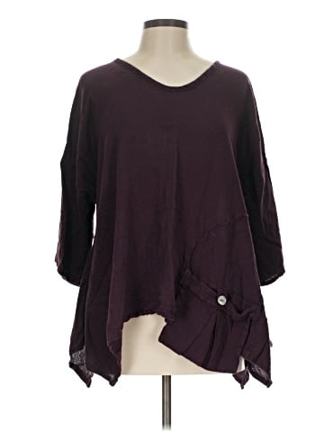 Oh My Gauze! 3/4 Sleeve Blouse (view 1)
