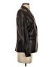 Theory Brown Black Blazer Size 4 - photo 4
