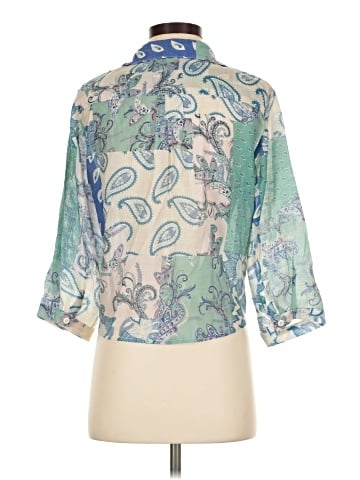 Ethyl 3/4 Sleeve Blouse (view 2)