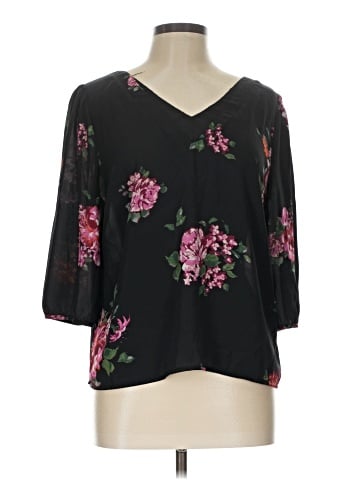Skies Are Blue 3/4 Sleeve Blouse (view 1)