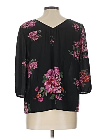Skies Are Blue 3/4 Sleeve Blouse (view 2)