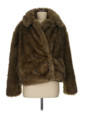 Zara Faux Fur Jacket (view 1)
