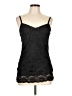DressBarn 100% Polyester Black Sleeveless Blouse Size L - photo 1