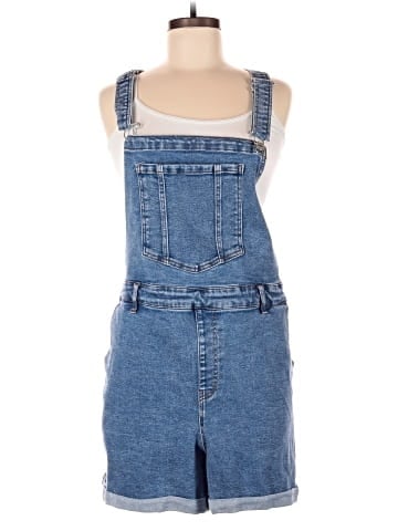 Ava & Viv Overall Shorts (view 1)
