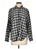 Madewell Checkered-gingham Black Long Sleeve Button-Down Shirt Size S - photo 1