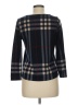 Monteau Plaid Blue Black Pullover Sweater Size M - photo 2