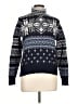 Vineyard Vines Print Blue Wool Pullover Sweater Size L - photo 1