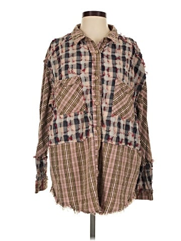 Oli & Hali Long Sleeve Button-Down Shirt (view 1)