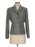 Le Suit 100% Polyester Tweed Gray Blazer Size 4 Petite - photo 1