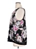 Unbranded Floral Pink Black Long Sleeve Blouse Size 1X (estimated) - photo 5
