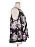 Unbranded Floral Pink Black Long Sleeve Blouse Size 1X (estimated) - photo 4