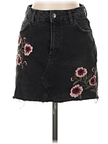 Topshop Denim Skirt (view 1)