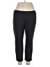 Eileen Fisher Solid Black Active Pants Size 1X - photo 1