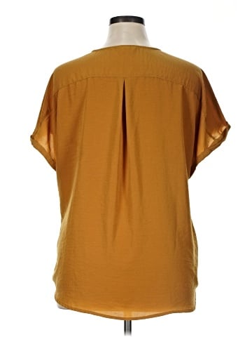 Maurices Short Sleeve Blouse (view 2)