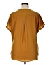 Maurices 100% Polyester Gold Short Sleeve Blouse Size 16 (1) - photo 2